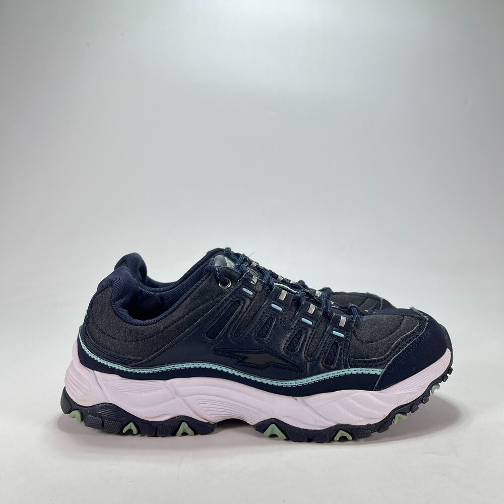 Avia Elevate Navy Blue Mint Athletic Cross Trainer Running Shoes Womens Size 7.5
